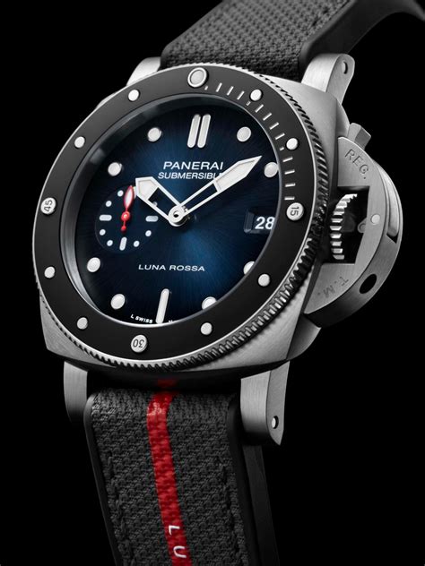 Introducing: New Panerai Submersible Luna Rossa .